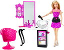 バービー バービースタイルサロン 美容院 プレイセット バービー人形 CMM55 ディスプレイやプレゼントに最適