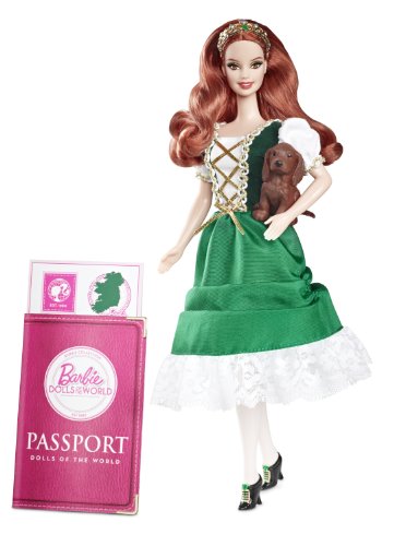 バービー バービー人形 ドールオブザワールド ドールズオブザワールド ワールドシリーズ W3440 Barbie Collector Dolls of The World Ireland Dollバービー バービー人形 ドールオブザワールド ドールズオブザワールド ワールドシリーズ W3440