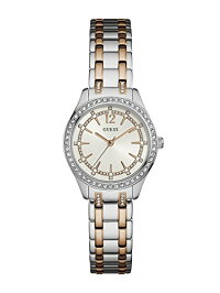 【当店1年保証】ゲスWatchGuessWomenWhiteSteelEllisW0830L1