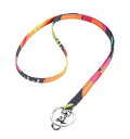 ヴェラブラッドリー ヴェラブラッドリー パスケース IDケース 定期入れ ベラブラッドリー Vera Bradley Lanyard in Jazzy Bloomsヴェラブラッドリー パスケース IDケース 定期入れ ベラブラッドリー