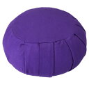 ヨガ フィットネス YogaAccessories Round Cotton Zafu Meditation Cushion - Purpleヨガ フィットネス