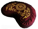 ヨガ フィットネス Boon Decor Meditation Cushion Zafu Lotus Enlightenment Sacred Symbol (...