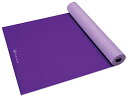 ヨガマット フィットネス 05-60526 Gaiam Yoga Mat Premium Solid Color Reversible Non Slip Exercise Fitness Mat for All Types of Yoga, Pilates Floor Workouts, Plum/Jam, 6mm, 68 L x 24 W x 6mm Thickヨガマット フィットネス 05-60526