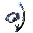 シュノーケリング マリンスポーツ UC-3125QB-MB TUSA Sport Adult Visio Tri-Ex Black Series Mask an...