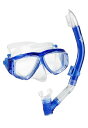 シュノーケリング マリンスポーツ 7530332-Blue-1SZ Speedo Unisex-Adult Swim Snorkel Dive Mask Ant...
