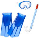 シュノーケリング マリンスポーツ 7530335-Blue Ocean-S/M Speedo Unisex-Child Aqua Quest Swim Mask...