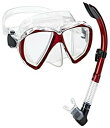 シュノーケリング マリンスポーツ PAQVMSC-RD-PP Phantom Aquatics Velocity Scuba Snorkeling Mask S...
