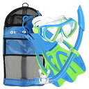 シュノーケリング マリンスポーツ 281093 U.S. Divers Dorado Jr Kids Snorkel Set - Fog Resistant L...