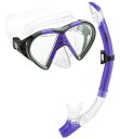 シュノーケリング マリンスポーツ PAQTEMSC-PR_3 Phantom Aquatics Mexico Mask Dry Snorkel Setシュノーケリング マリンスポーツ PAQTEMSC-PR_3