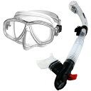 シュノーケリング マリンスポーツ 285890-Clr, Snorkeling Purge Mask and Dry Snorkel Combo setシュノー...