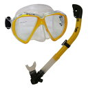シュノーケリング マリンスポーツ PROMATE Snorkeling Scuba Dive Dry Snorkel Mask Deluxe Gear Set,...