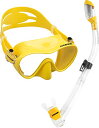 シュノーケリング マリンスポーツ CRS-FMSS-YL-PP Cressi F1 & Supernova Dry, Yellowシュノーケリング マリンスポー...