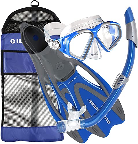 Ρ ޥ󥹥ݡ 257010 U.S. Divers Large Adult Snorkeling Set Fins, Mask, Snorkel, and Bag (Open Box)Ρ ޥ󥹥ݡ 257010