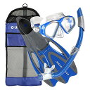 シュノーケリング マリンスポーツ 256990 U.S. Divers Cozumel Seabreeze Adult Snorkeling Combo Set...