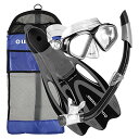 シュノーケリング マリンスポーツ 257015 U.S. Divers Cozumel Snorkeling Set - Adult Mask, Proflex...