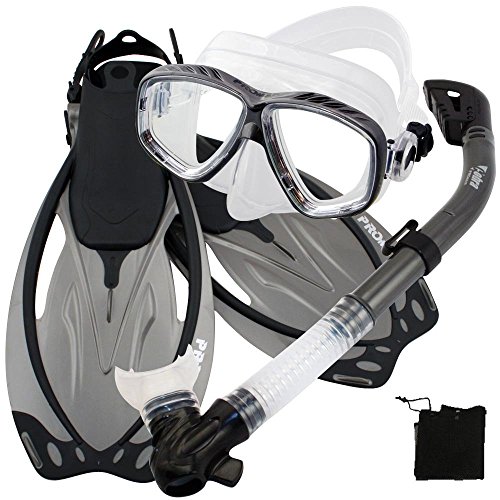商品情報 商品名シュノーケリング マリンスポーツ Promate Snorkeling Scuba Dive Mask Fins Dry Snorkel Gear Set, Silver, SMシュノーケリング マリンスポーツ 商品名（英語）Promate Snorkeling Scuba Dive Mask Fins Dry Snorkel Gear Set, Silver, SM 商品名（翻訳）プロメイト シュノーケリング スキューバダイブマスク フィン ドライシュノーケルギアセット シルバー SM 型番FN400+MK275+SK680+DB005 海外サイズS/M Fins ブランドPromate 商品説明（自動翻訳）パッケージ内容：オープンヒールフィン - 2ウィンドウマスク - ドライシュノーケル - コードドローストリング付ナイロンメッシュバッグプロンプトウェーブスノーケリングフィン（FN400）オープンヒールフィン（調節可能なフィンストラップ付き）シースレンダーシュノーケルマスク（MK275）マスクとRxレンズの交換が可能プロブレムコブラ100％完全にドライなスノーケル（シグナルホイッスル付き）（SK680）プロモーションや住所の都合により発送・取扱いまたは税金が発生する場合があります。 関連キーワードシュノーケリング,マリンスポーツこのようなギフトシーンにオススメです。プレゼント お誕生日 クリスマスプレゼント バレンタインデー ホワイトデー 贈り物