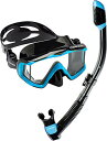シュノーケリング マリンスポーツ CRS3WMSC-CL-PP Cressi Pano 3 & Supernova Dry, Clear/Clearシュノーケリ...