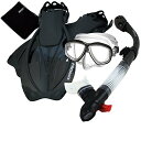 シュノーケリング マリンスポーツ 285890-Bk-SM, Snorkeling PURGE Mask Dry Snorkel Fins Mesh Bag S...