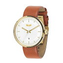 rv xX^ FX^ Y ROS3L003 Vestal Roosevelt Watch Brown/Gold/White, One Sizerv xX^ FX^ Y ROS3L003