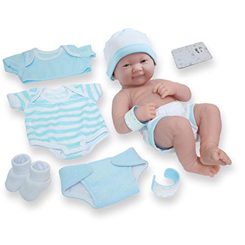 ジェーシートイズ 赤ちゃん おままごと ベビー人形 043657185515 8 piece Layette Baby Doll Gift Set | JC Toys - La Newborn Nursery | 14