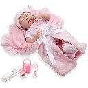 ジェーシートイズ 赤ちゃん おままごと ベビー人形 18780 JC Toys 18780 La Newborn Soft Body Boutique Baby Doll, 15.5-Inch, Pinkジェーシートイズ 赤ちゃん おままごと ベビー人形 18780