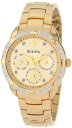 腕時計 ブローバ レディース 98R171 Bulova Women's 98R171 Diamond Set Case Watch腕時計 ブローバ レディース 98R171