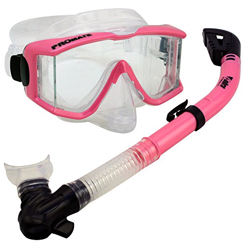 商品情報 商品名シュノーケリング マリンスポーツ Snorkeling Scuba Dive DRY Snorkel Purge Edgless Mask Gear Set, Pinkシュノーケリング マリンスポーツ 商品名（英語）Snorkeling Scuba Dive DRY Snorkel Purge Edgless Mask Gear Set, Pink 商品名（翻訳）スノーケリングスキューバダイビングDRYシュノーケルパージエッジレスマスクギアセット、ピンク 型番MK398+SK680 海外サイズ3-Window Mask ブランドPromate 商品説明（自動翻訳）パッケージにはPromant Avanti TLサイドビューエグレスレスパージマスク（MK398）とコブラドライホイッスルスノーケル（SK680）が含まれています。アバンティTLサイドビューエグジレスパージマスク（MK398）特許取得のパージとチャネルドスカートデザインにより、中〜大の顔に最適です。強化ガラス。プロブレムコブラ100％ドライホイッスルシュノーケル（SK680）ホイッスルハウジングを内蔵しています。クイックスリップインシュノーケルキーパー。簡単に排水するためのシリコンパージバルブ。 関連キーワードシュノーケリング,マリンスポーツこのようなギフトシーンにオススメです。プレゼント お誕生日 クリスマスプレゼント バレンタインデー ホワイトデー 贈り物