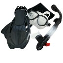 シュノーケリング マリンスポーツ Promate Snorkeling Mask Dry Snorkel Fins Mesh Gear Bag Set 7590...