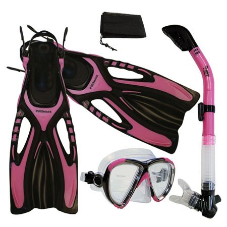 商品情報 商品名シュノーケリング マリンスポーツ PROMATE Snorkeling Scuba Dive Fins Mask Snorkel Set w/Mesh Bag, Pink, S/Mシュノーケリング マリンスポーツ 商品名（英語）PROMATE Snorkeling Scuba Dive Fins Mask Snorkel Set w/Mesh Bag, Pink, S/M 商品名（翻訳）プロメイト シュノーケリング スキューバダイブフィンマスクシュノーケルセット/メッシュバッグ付き、ピンク、S/M 型番FN430+MK265+SK680+DB005 海外サイズS/M ブランドPromate 商品説明（自動翻訳）Promos Pace Snorkeling Fins / FN430 Promate Hawk Eyes Mask / MK265： スリムなフレームとエレガントなデザインと2010年の新製品ライン!!!コブラ100％ドライシグナルウィッシットルスノーケル/ SK680ナイロンメッシュバッグ/コードドローストリング 関連キーワードシュノーケリング,マリンスポーツこのようなギフトシーンにオススメです。プレゼント お誕生日 クリスマスプレゼント バレンタインデー ホワイトデー 贈り物