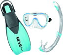 シュノーケリング マリンスポーツ 10005B/39-41 SEAC Tris Sprint AD 3-Piece Snorkeling Set, S/M-39...