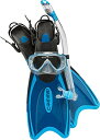 シュノーケリング マリンスポーツ SE102044 Cressi Palau LAF Set, blue, L/XLシュノーケリング マリンスポーツ SE102...