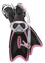 シュノーケリング マリンスポーツ SE104035 Cressi Palau Set, Pink, XS/Sシュノーケリング マリンスポーツ SE104035