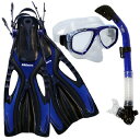シュノーケリング マリンスポーツ PROMATE Snorkeling Scuba Diving PURGE Mask Snorkel Fins Gear Se...