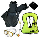 シュノーケリング マリンスポーツ 859001-GDN/CLR-MLXL, Snorkeling Vest PURGE Mask Dry Snorkel Fin...