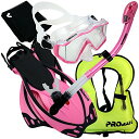 シュノーケリング マリンスポーツ 999001-Pink-ML/XL, Snorkeling Vest Scuba Dive Panoramic Purge M...