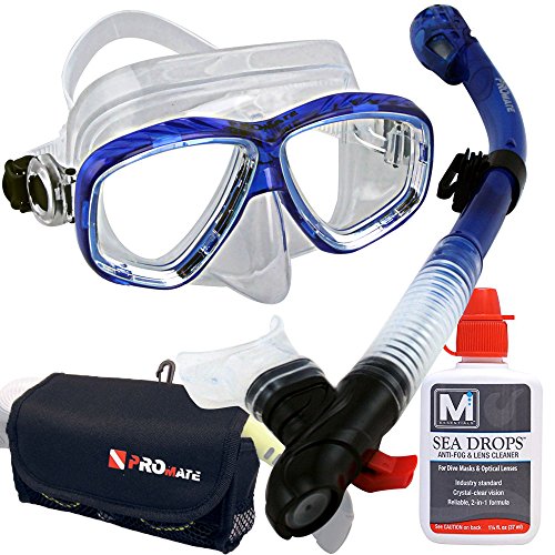 商品情報 商品名シュノーケリング マリンスポーツ Promate Snorkeling Set SeaDrops Anti-Fog Mask Snorkel Gear Bag Set- tBlueシュノーケリング マリンスポーツ 商品名（英語）Promate Snorkeling Set SeaDrops Anti-Fog Mask Snorkel Gear Bag Set- tBlue 商品名（翻訳）スノーケリングセットシードロップスアンチフォグマスクスノーケルギアバッグセット - tBlue 型番MK275+SK890+SeaDrops+DB020 海外サイズw/o Rx ブランドPromate 商品説明（自動翻訳）パッケージには、2ウィンドウスキューバマスク、ドライスノーケル、McNett Sea Drops、パッド付きギアバッグが含まれていますPromate Sea Slender Mask / MK275：強化ガラス、柔軟で快適なシリコーン、便利なバックルGoby Dry Whistle Snorkel / SK890：完全に水中のドライトップシュノーケル一方向パージバルブ。クイックディスコネクトリテーナーの設計。防曇灯とレンズクリーナー用のMcNett Sea Drops（1.25 fl。oz。）マスクとシュノーケル保護のためのギアバッグ（5 * 8 * 3インチ）のパディング構造を促進し、メッシュパネルを素早く乾燥させます 関連キーワードシュノーケリング,マリンスポーツこのようなギフトシーンにオススメです。プレゼント お誕生日 クリスマスプレゼント バレンタインデー ホワイトデー 贈り物