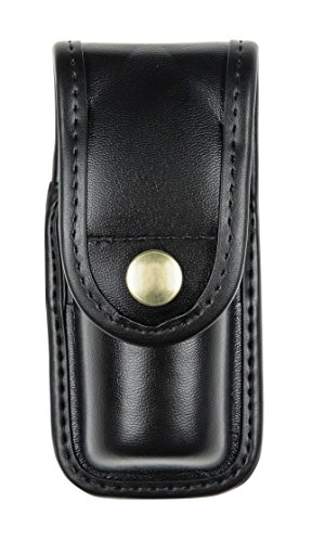 タクティカルポーチ ミリタリーポーチ サバイバルゲーム サバゲー アメリカ 1016894 Bianchi AccuMold Elite 7907 Brass Snap Oc Spray Pouch Plain Black Large タクティカルポーチ ミリタリ…