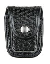 タクティカルポーチ ミリタリーポーチ サバイバルゲーム サバゲー アメリカ 1017361 Bianchi AccuMold Elite Chrome Snap 7915 Pager or Glove Pouch Basketweave Black タクティカルポーチ ミ…