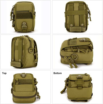 タクティカルポーチ ミリタリーポーチ サバイバルゲーム サバゲー アメリカ 【送料無料】Huntvp Military Tactical MOLLE Phone Pouch Waist Belt Bag Pack Gear Messenger Shoulder Sadタクティカルポーチ ミリタリーポーチ サバイバルゲーム サバゲー アメリカ