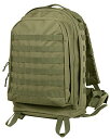 ミリタリーバックパック タクティカルバックパック サバイバルゲーム サバゲー アメリカ 15110 Rothco MOLLE II 3-Day Assault ...