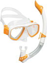 シュノーケリング マリンスポーツ Cressi Rocks Kids Combo, White/Orangeシュノーケリング マリンスポーツ