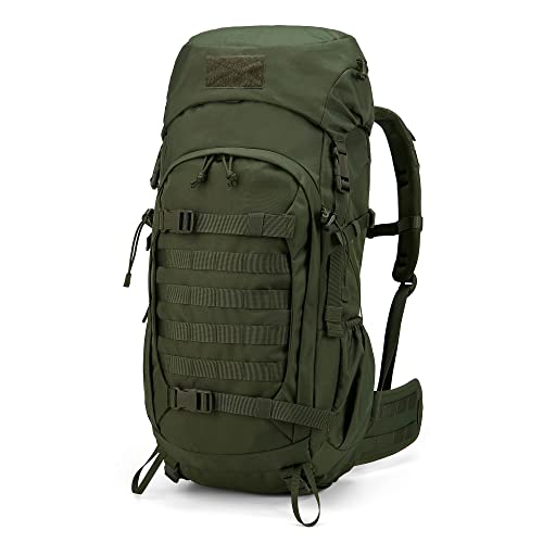 ߥ꥿꡼Хåѥå ƥХåѥå ХХ륲 Х ꥫ Mardingtop 50L Molle Hiking Internal Frame Backpacks with Rain Cover for Camping,Bacߥ꥿꡼Хåѥå ƥХåѥå ХХ륲ॵХ ꥫ