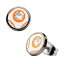 star wars スターウォーズ ディズニー SW7BBER01 Star Wars Jewelry Unisex Episode 7 BB-8 Droid Stainless Steel Stud Earrings (SALES1SWMD)star wars スターウォーズ ディズニー SW7BBER01