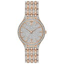 rv u[o fB[X 98L235 Bulova Ladies' Crystal Phantom Rose Gold Tone Stainless Steel 2-Hand Quartz Watch, 440 Crystals and Pave Dial Style: 98L235rv u[o fB[X 98L235