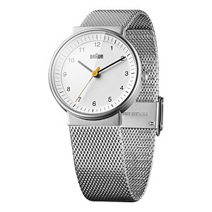 腕時計 ブラウン レディース BN0031WHSLMHL 【送料無料】Braun Women's BN0031WHSLMHL Classic Silver-Tone Watch with Mesh Stainless Steel Bracelet, white dial腕時計 ブラウン レディース BN0031WHSLMHL