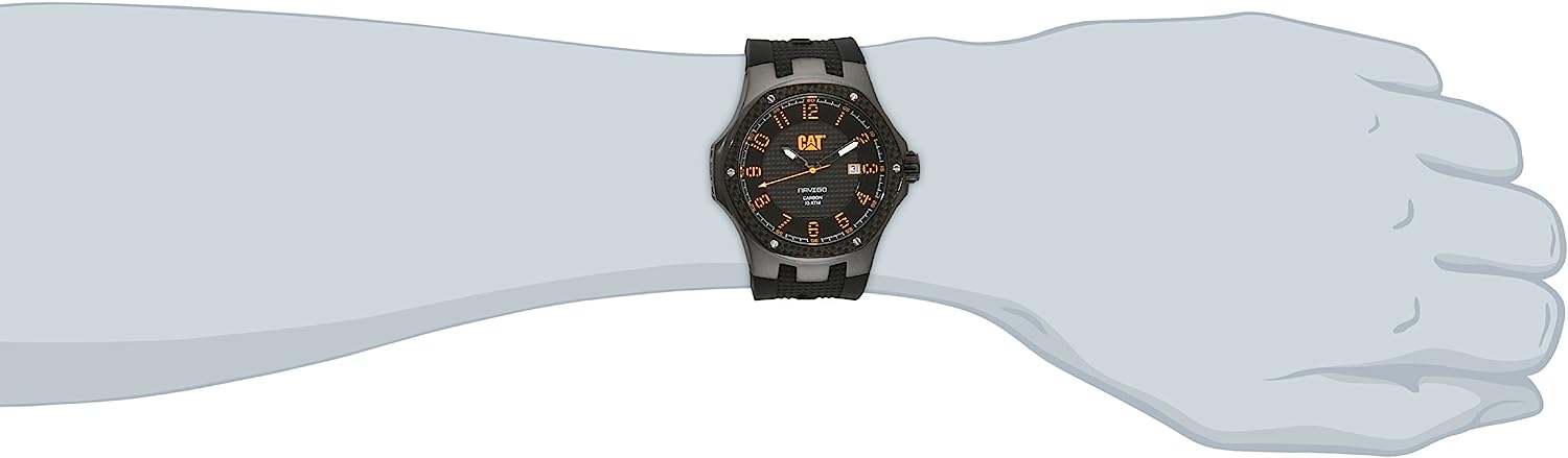 キャタピラー タフネス 腕時計 メンズ 頑丈 A516121111 CAT WATCHES Men's A516121111 Carbon Analog Display Quartz Black Watchキャタピラー タフネス 腕時計 メンズ 頑丈 A516121111 キャタピラー タフネス 腕時計 メンズ 頑丈 A516121111 CAT WATCHES Men's A516121111 Carbon Analog Display Quartz Black Watchキャタピラー タフネス 腕時計 メンズ 頑丈 A516121111