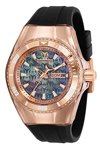 テクノマリーン 腕時計 テクノマリーン レディース TECHNO-TM-115327 Technomarine Lady Cruise Monogram Quartz Watch, Black, TM-115327腕時計 テクノマリーン レディース TECHNO-TM-115327