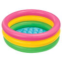 プール ビニールプール ファミリープール オーバルプール 家庭用プール 58924NP Intex Sunset Glow Baby Pool (34 in x...