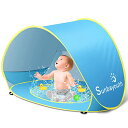 プール ビニールプール ファミリープール オーバルプール 家庭用プール Sunba Youth Baby Beach Tent, Baby Pool Tent,...