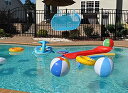 フロート プール 水遊び 浮き輪 2) Watertech Pool Blaster Swimming Pool Pool Pouches Patio Back...